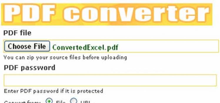 PDF-დან Excel-ში - კონვერტაციის ინსტრუქციები