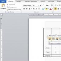 Si të futni një tabelë të gatshme Excel në Word
